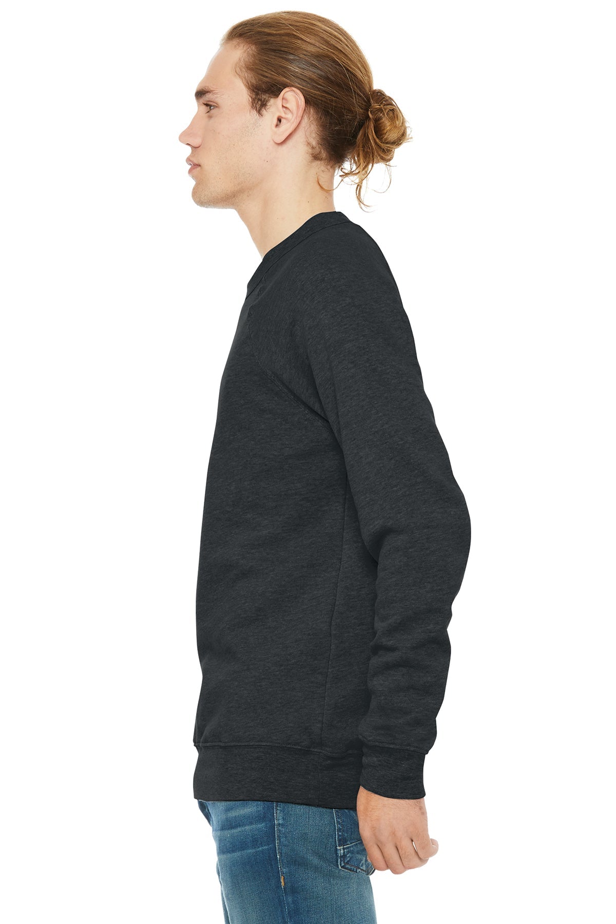 bella + canvas_3901_dark grey hthr_company_logo_sweatshirts