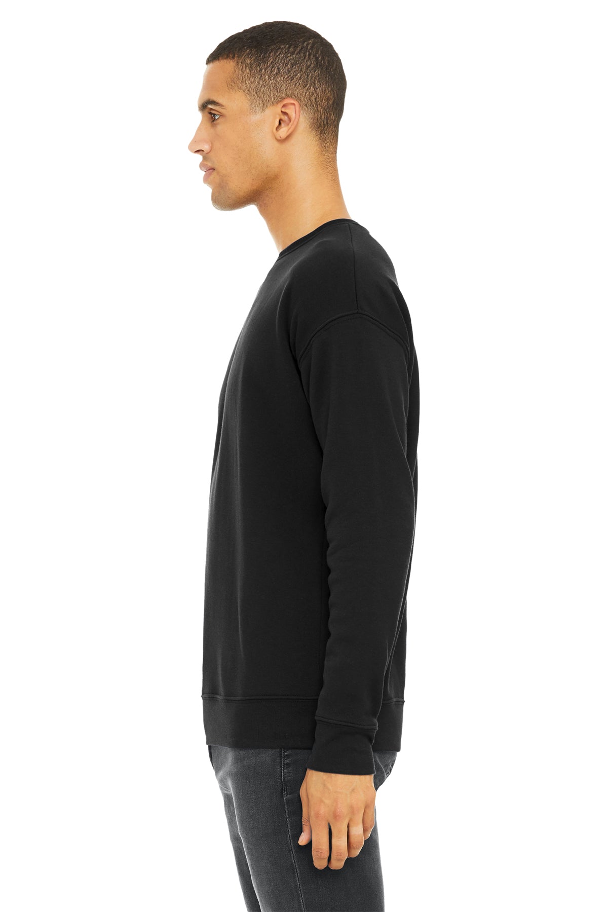 bella + canvas_3945_black_company_logo_sweatshirts