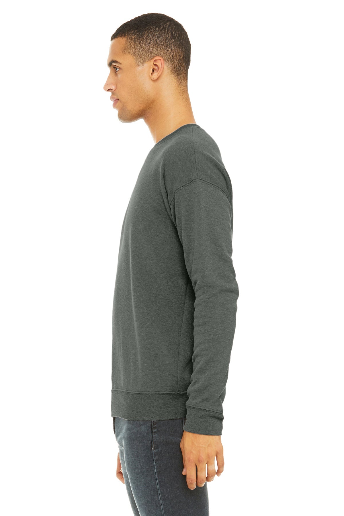bella + canvas_3945_deep heather_company_logo_sweatshirts