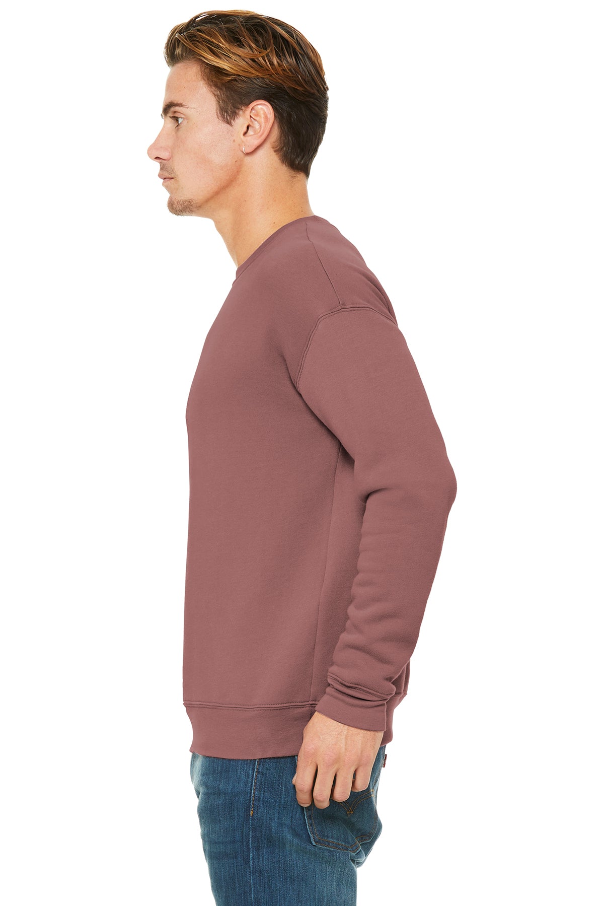 bella + canvas_3945_mauve_company_logo_sweatshirts