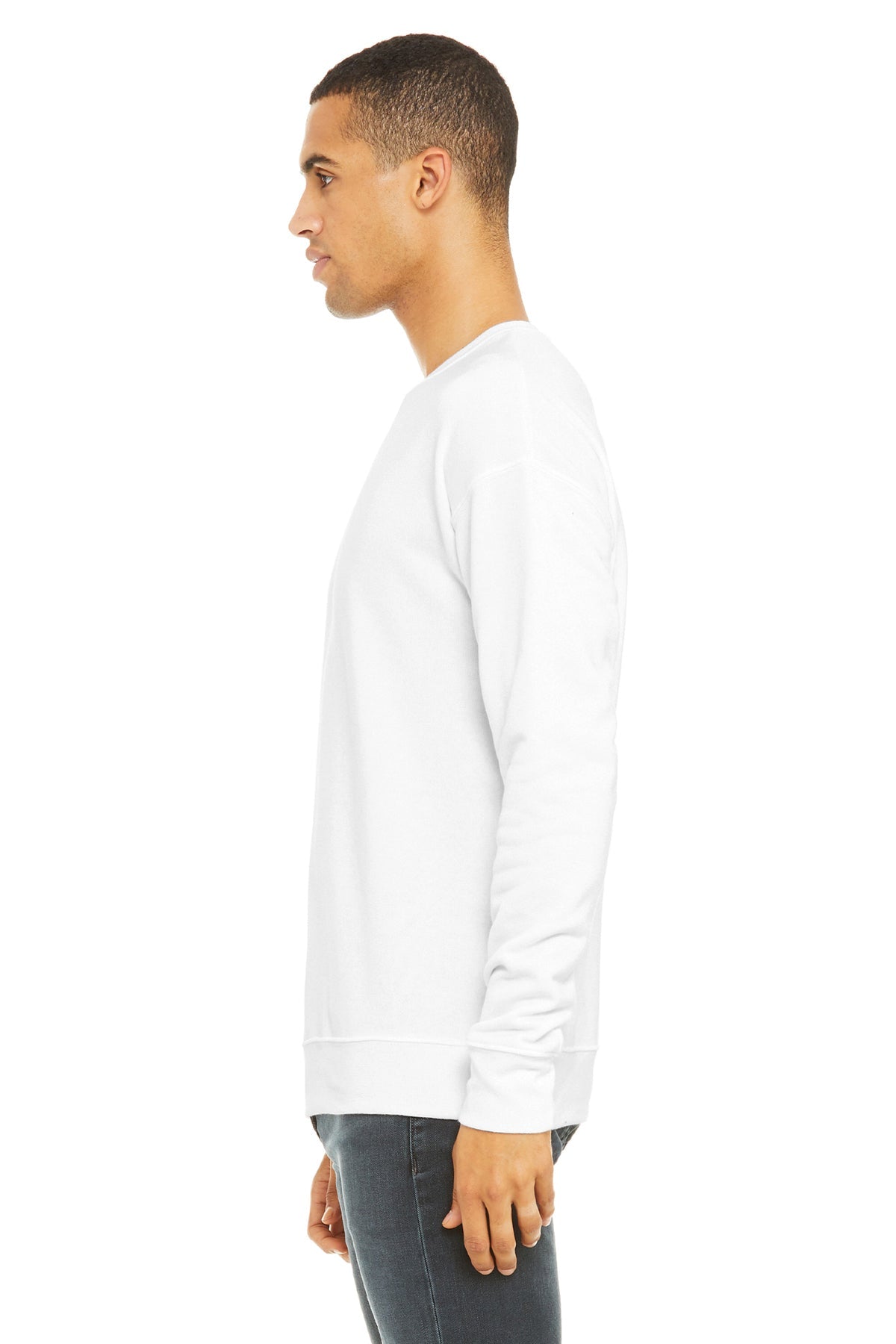bella + canvas_3945_white_company_logo_sweatshirts