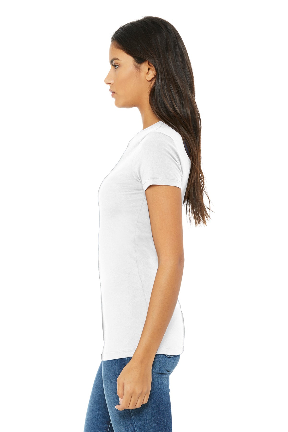 bella + canvas ladies the favorite t-shirt 6004 white