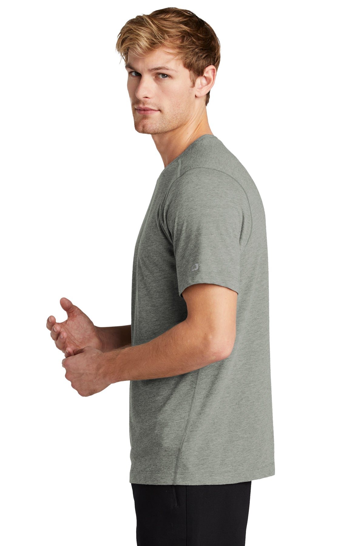 ogio endurance peak tee oe336 gear grey heather