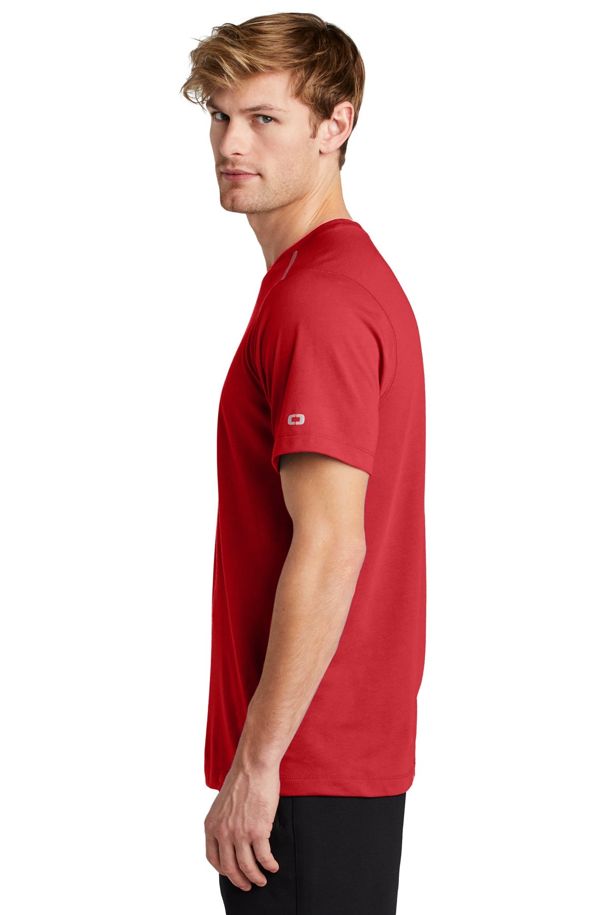 ogio endurance peak tee oe336 ripped red
