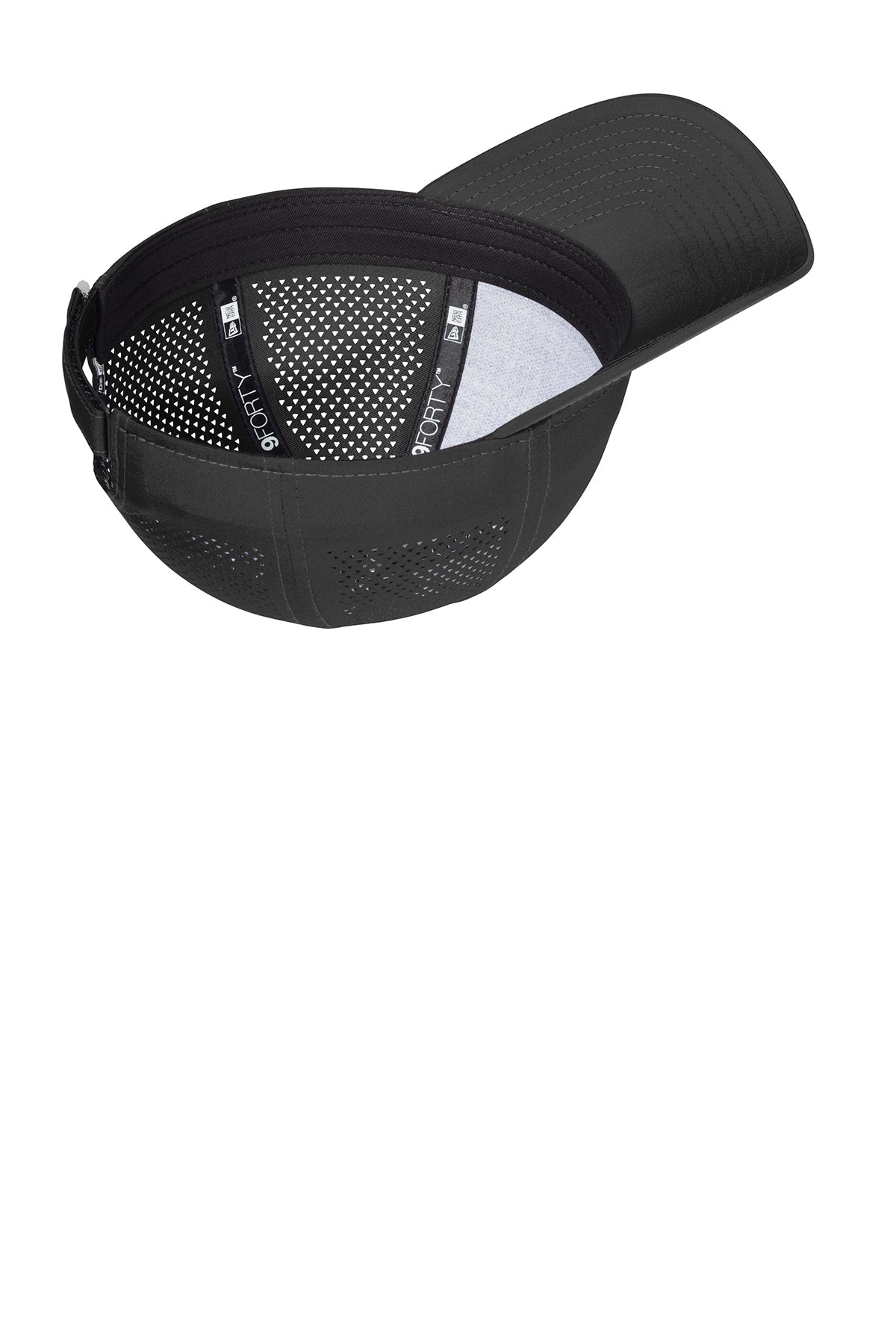 New Era Perforated Performance Custom Caps, Black [Skurka Aerospace, Inc.]