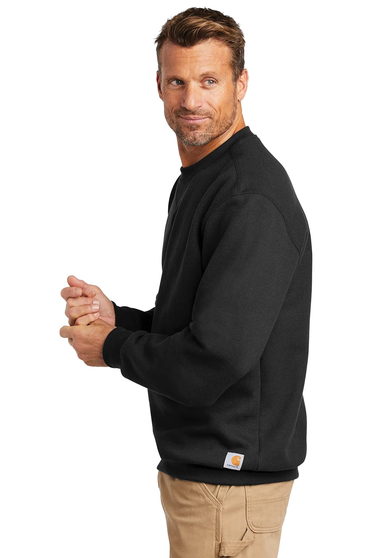 Carhartt Midweight Custom Sweatshirts, Black [Century Sales and Management]
