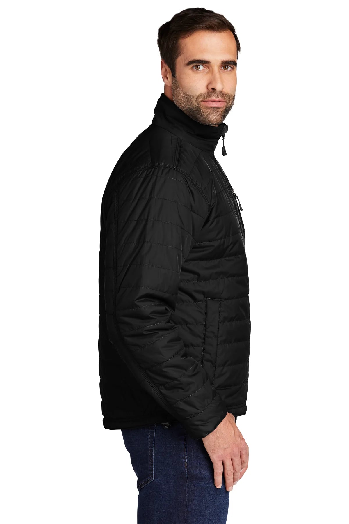 Carhartt Gilliam Branded Jackets, Black [Century Sales and Management]
