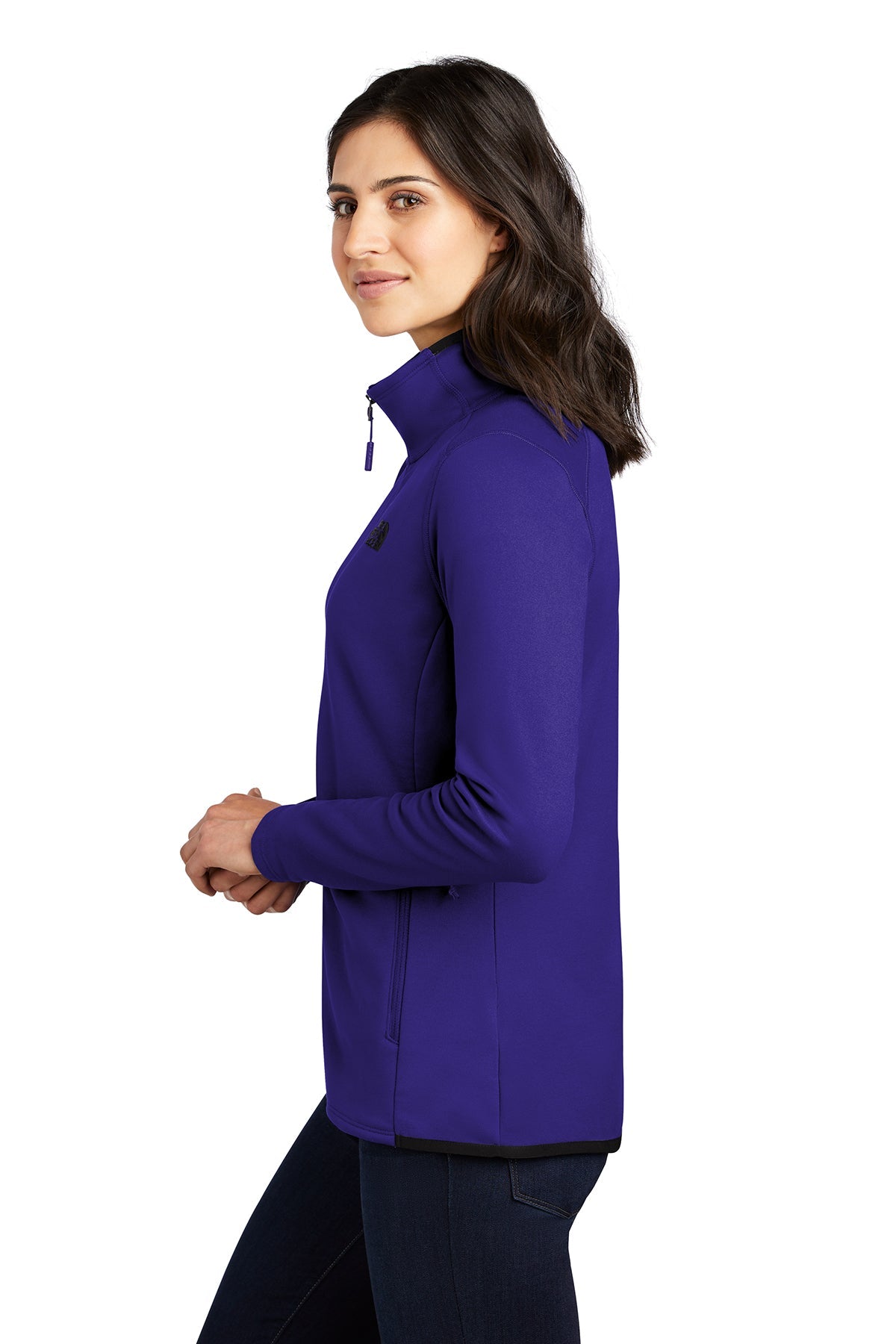 the north face_nf0a47f6 _aztec blue_company_logo_jackets