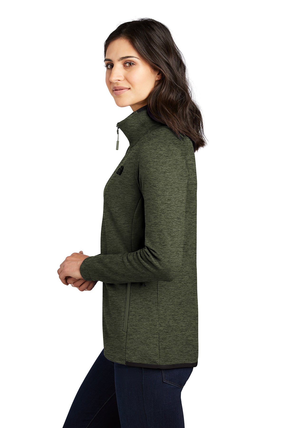 the north face_nf0a47f6 _four leaf clover heather_company_logo_jackets