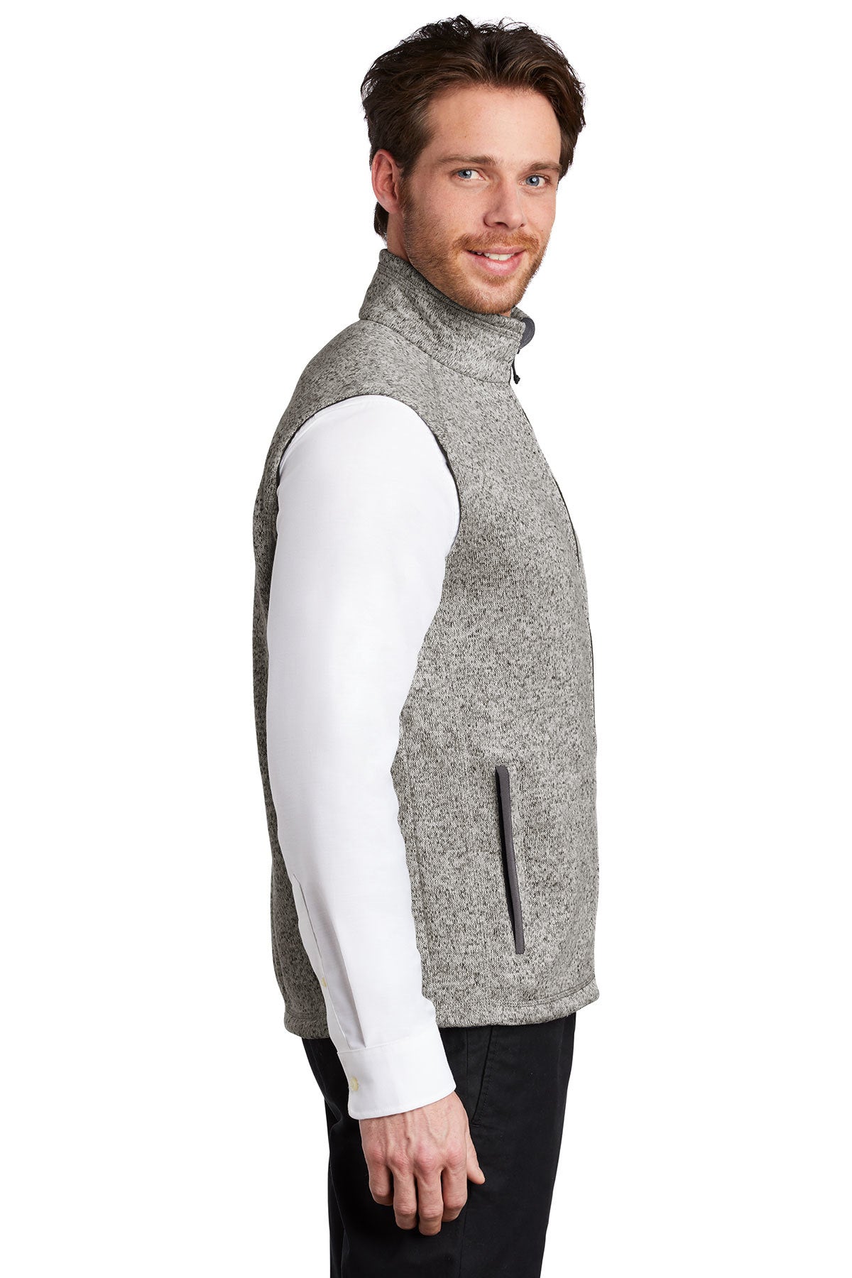 port authority_f236 _grey heather_company_logo_sweatshirts
