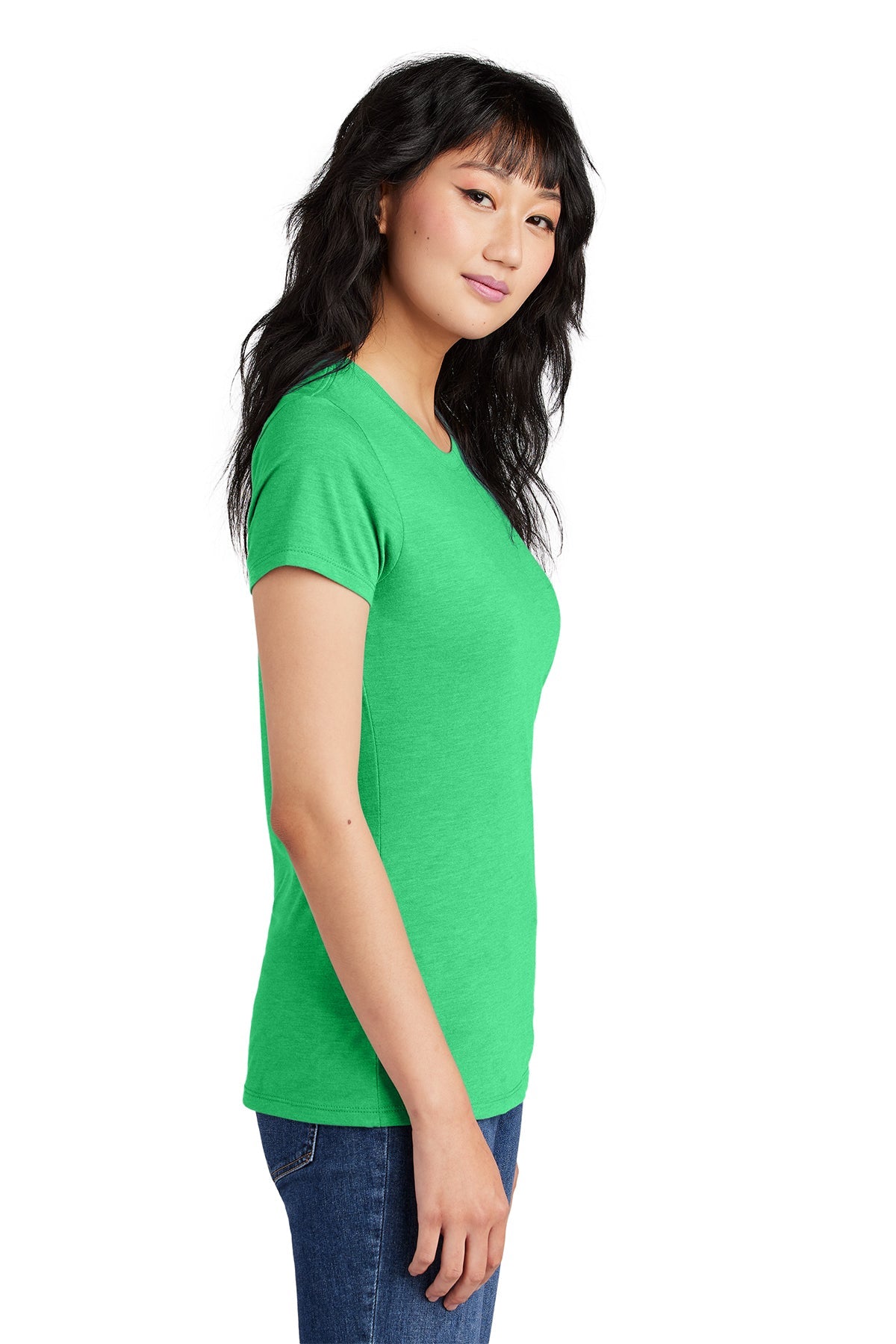 District Made Ladies Perfect Tri Crew Tee