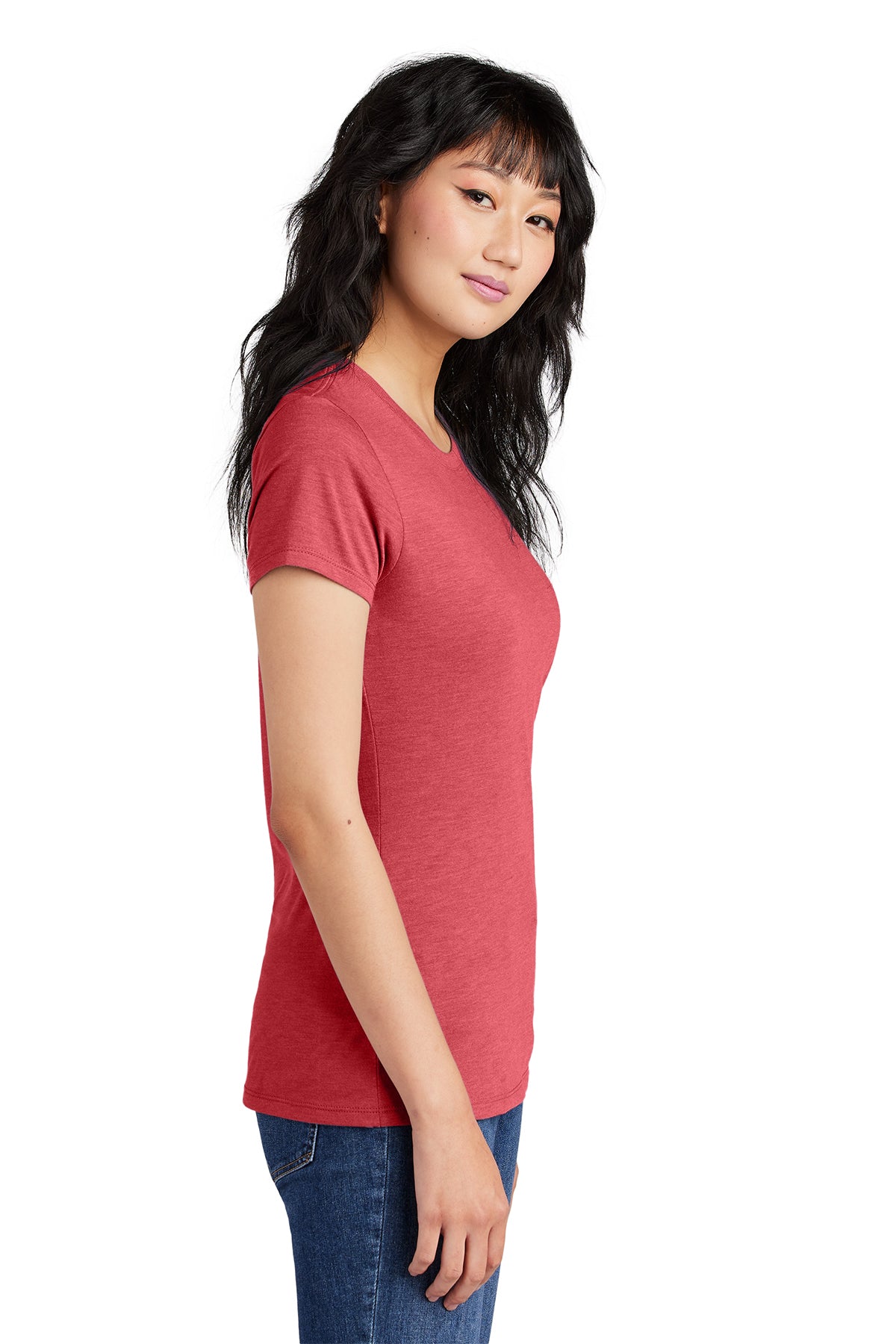 District Made Ladies Perfect Tri Crew Tee