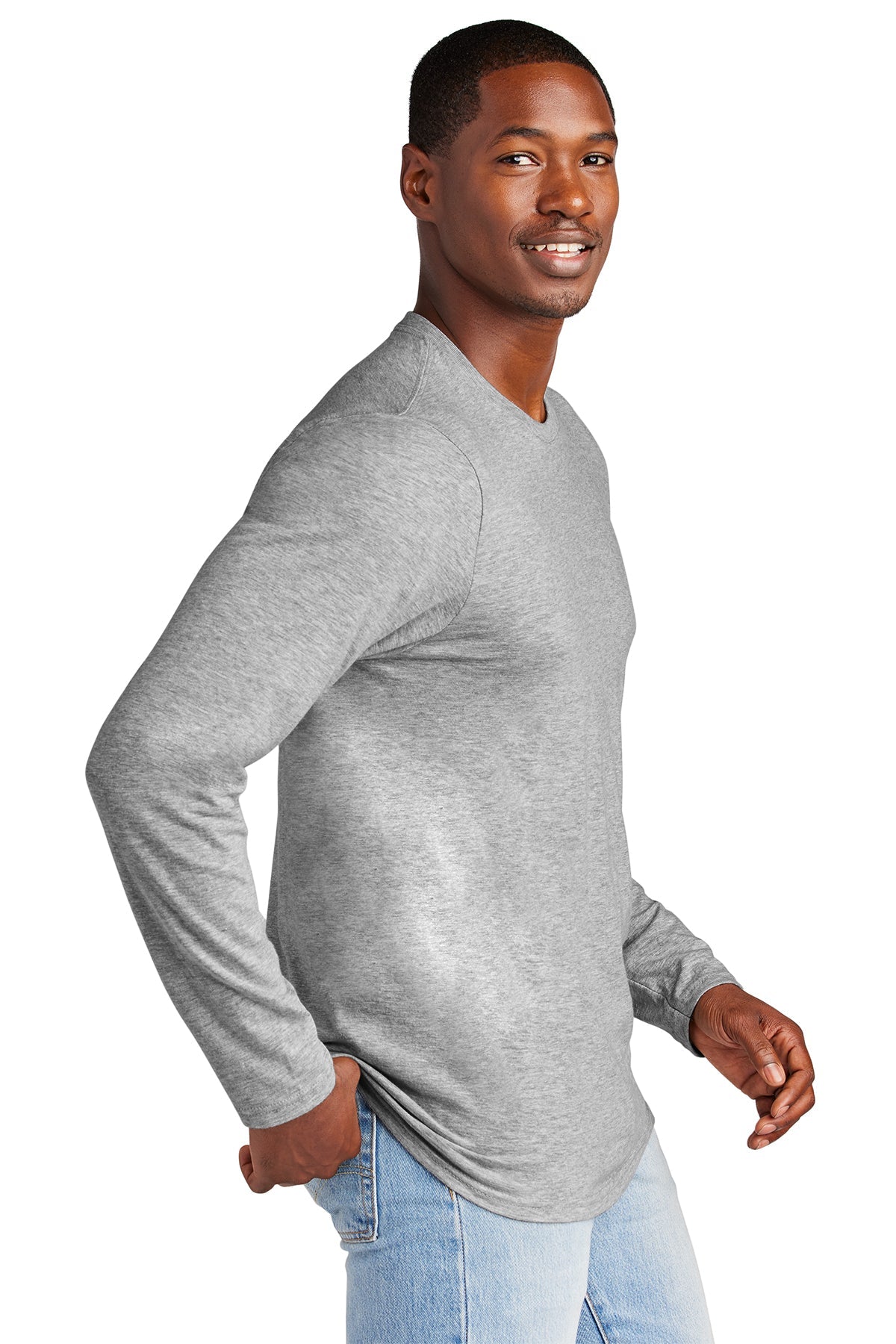 District Young Mens Very Important Tee Long Sleeve