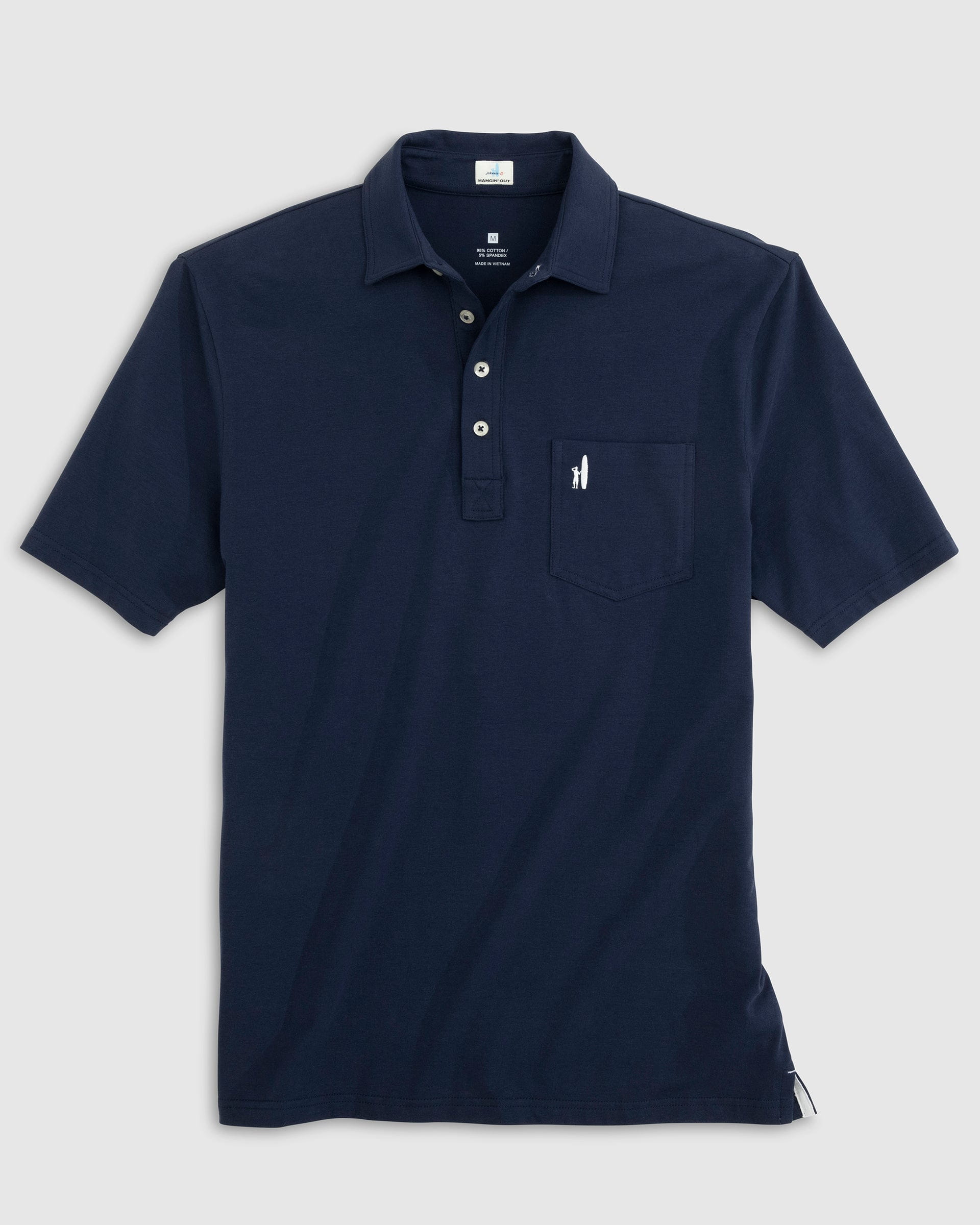 Johnnie O The Original 4 Button Polo JMPO3000 Wake