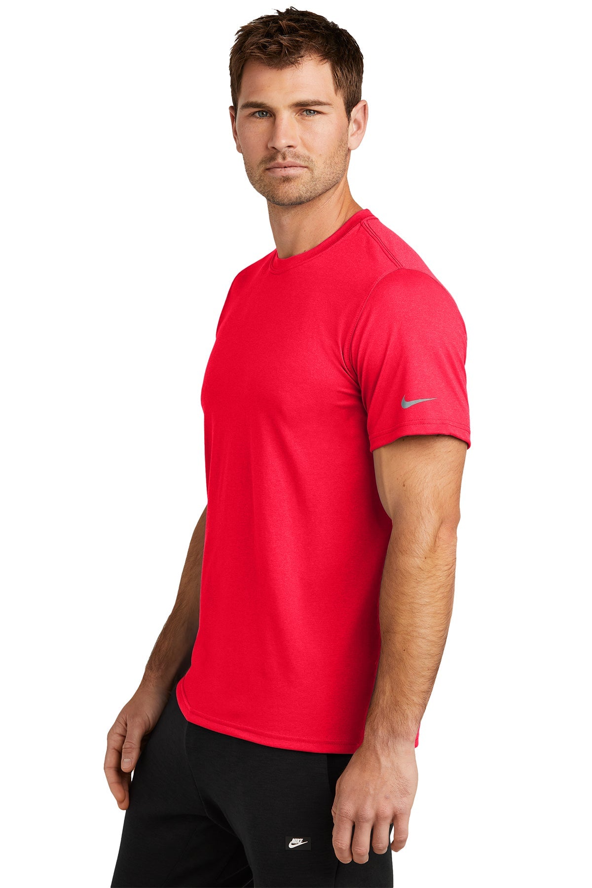 Nike Swoosh Sleeve rLegend Customized Tee's, University Red