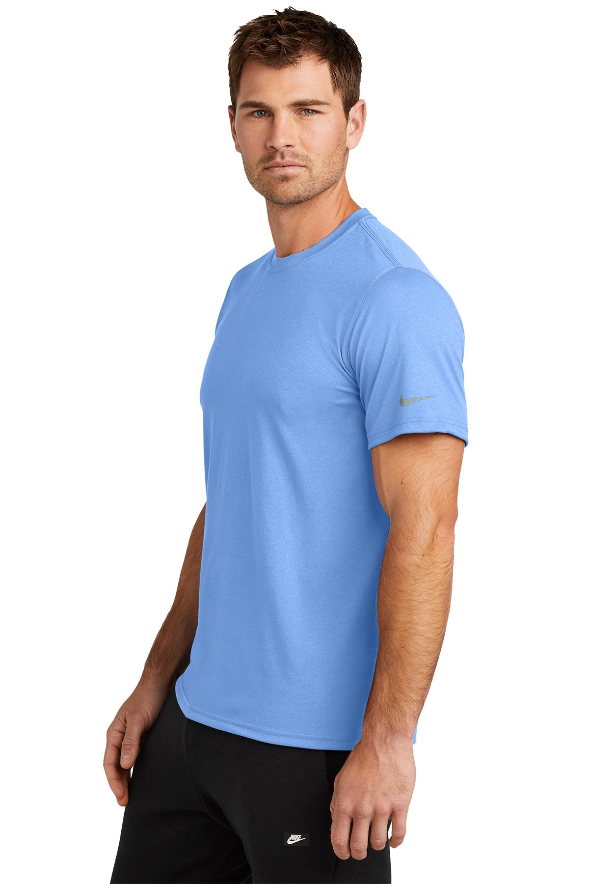 Nike Swoosh Sleeve rLegend Customized Tee's, Valor Blue