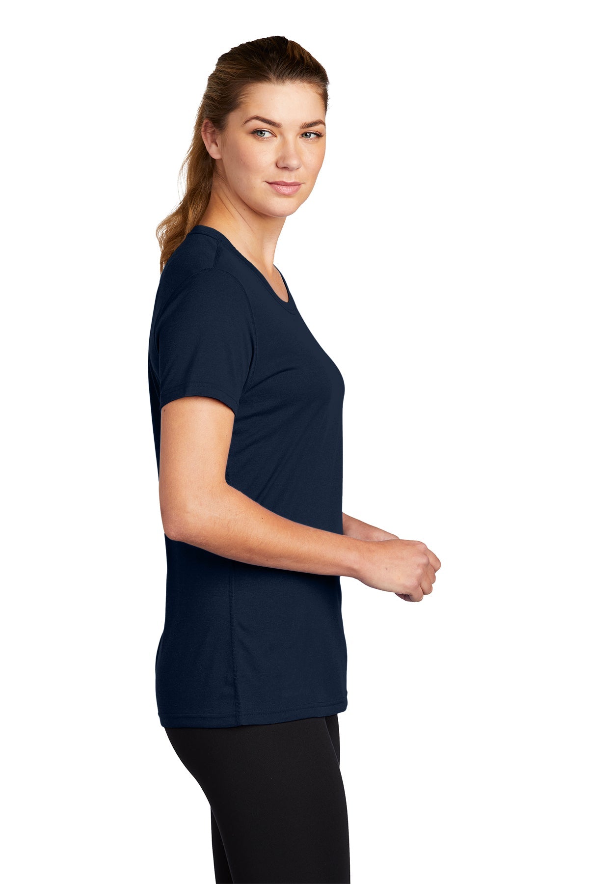 Nike Ladies Team rLegend Customized Tee's, College Navy