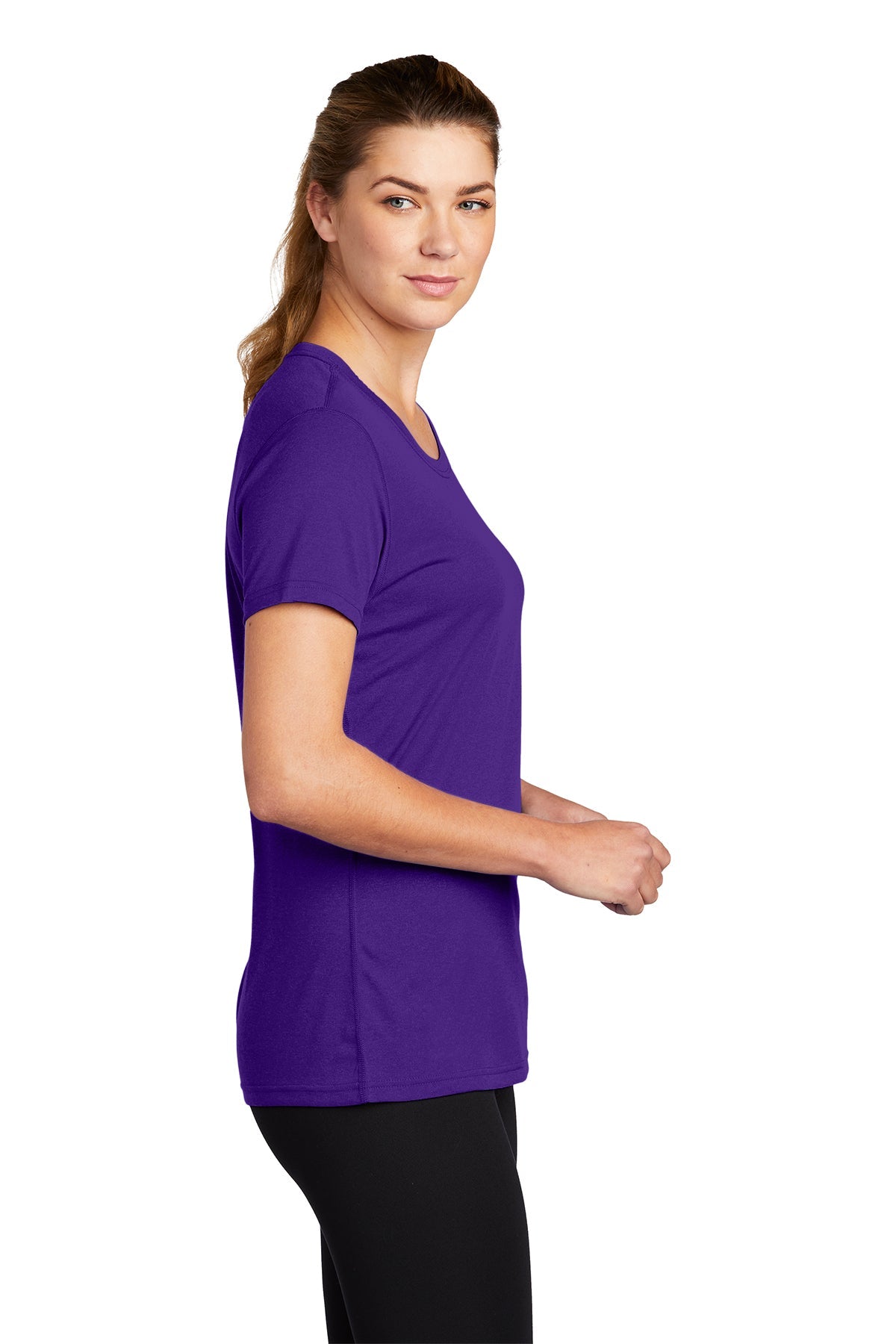Nike Ladies Team rLegend Customized Tee's, Court Purple