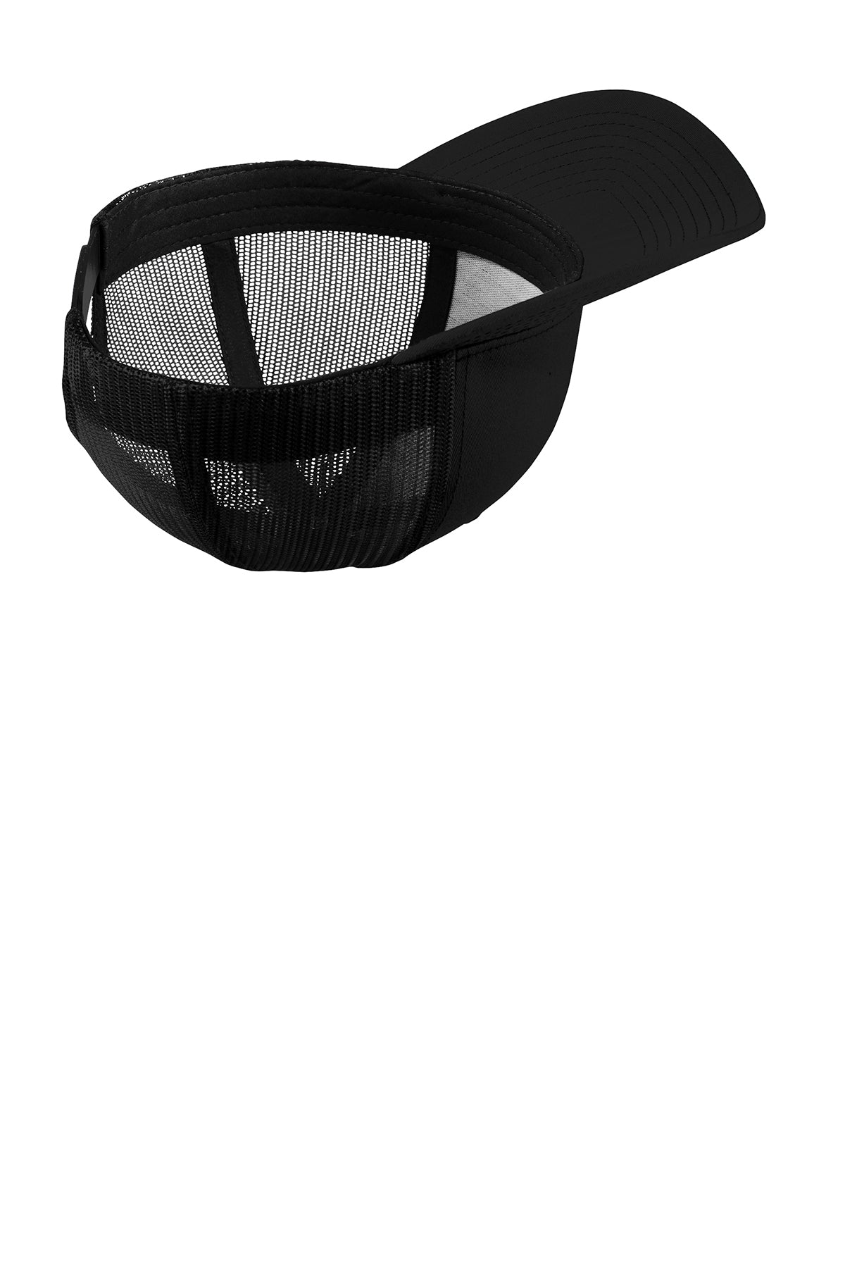 Sport-Tek Yupoong Retro Customized Trucker Caps, Black/ Black