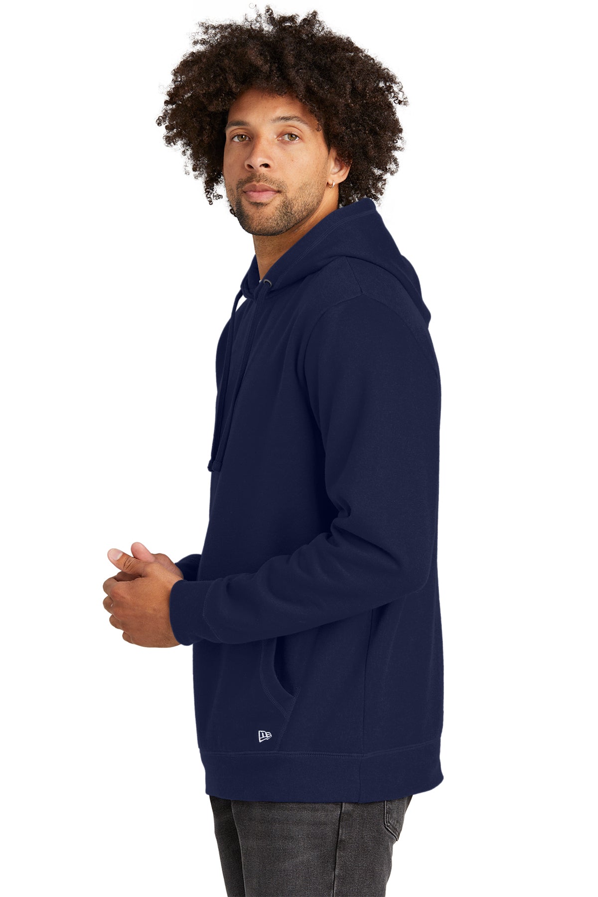 New Era Comeback Fleece Customized Hoodies, True Navy [ASI]