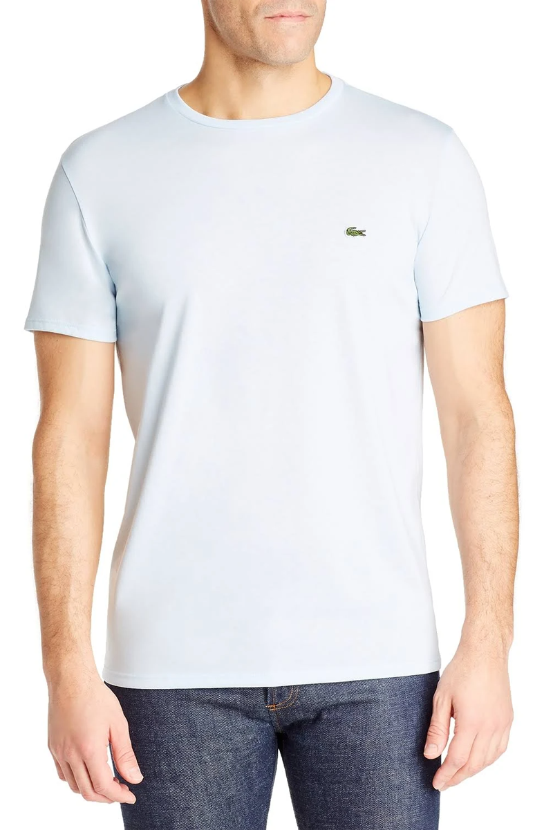 Lacoste White TH6709 custom work shirts