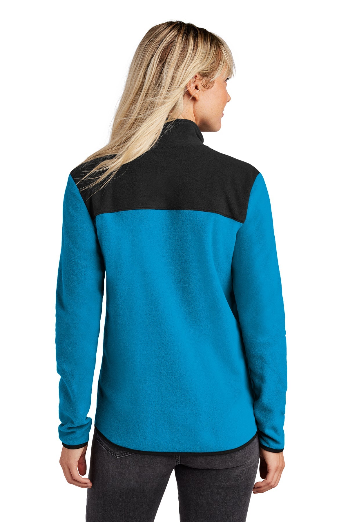 The North Face Ladies Glacier Custom Fleece Jackets, Hero Blue