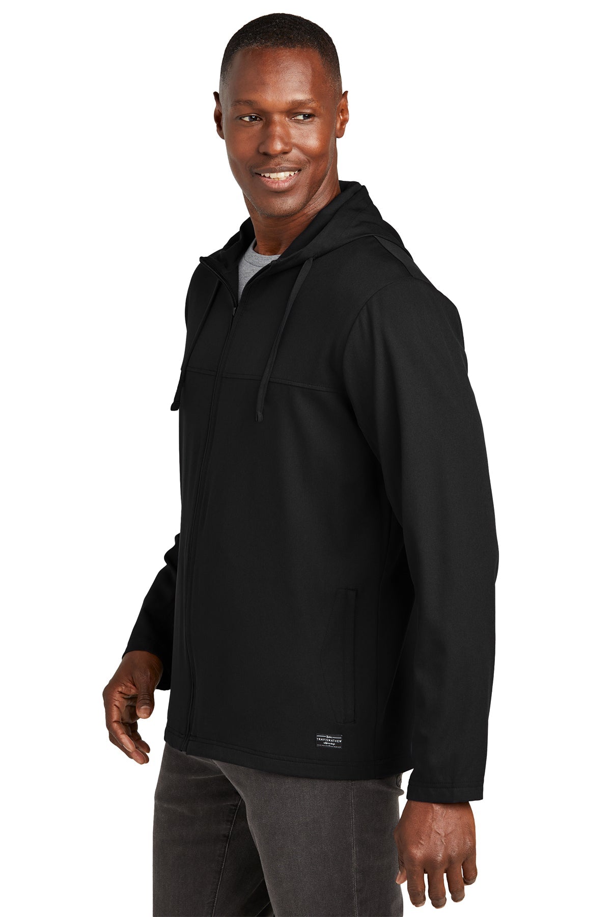 TravisMathew Balboa Custom Hooded Jackets, Black