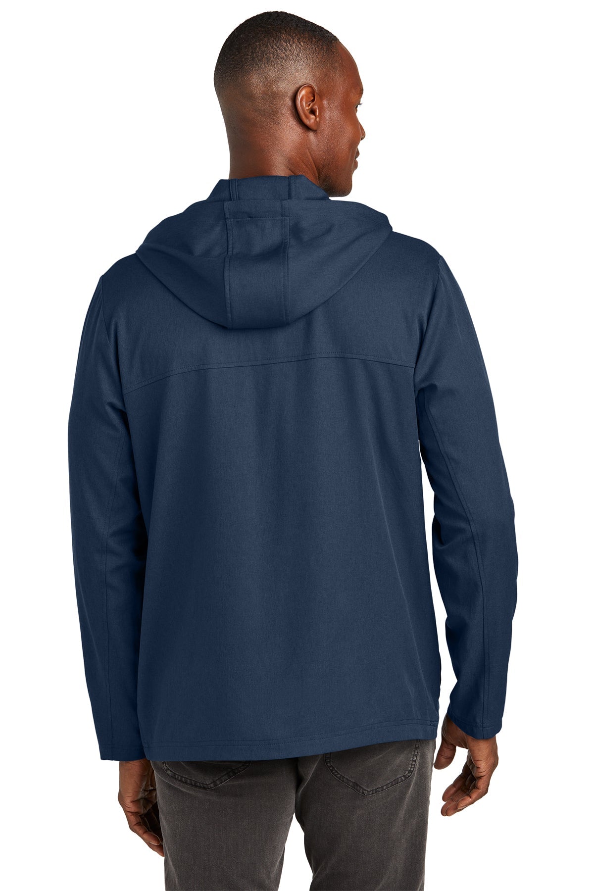 Branded TravisMathew Balboa Hooded Full Zip Jacket TM1MZ338 Blue