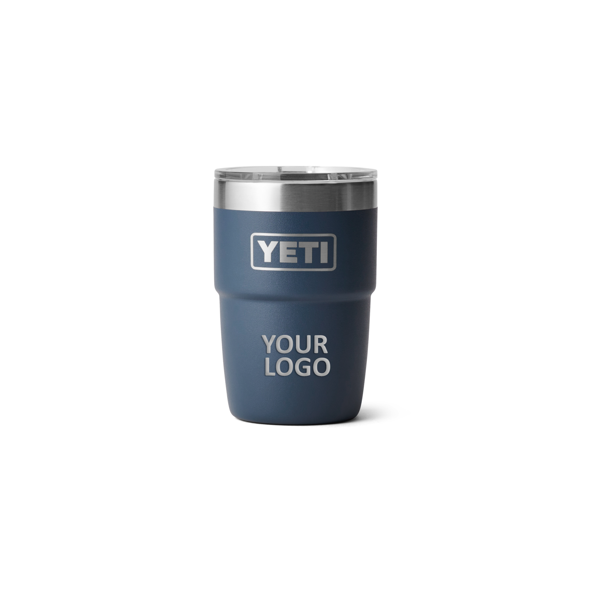 Custom Yeti Rambler 8 Oz Stackable Cup With Magslider Lid Navy