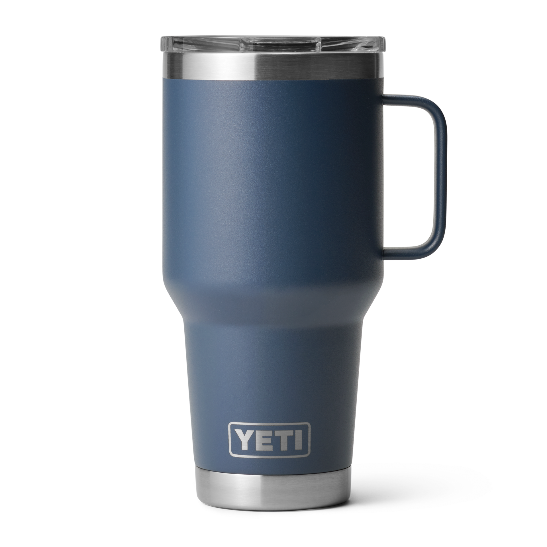 New YETI Rambler Navy 30 oz Travel Mug with Stronghold Lid