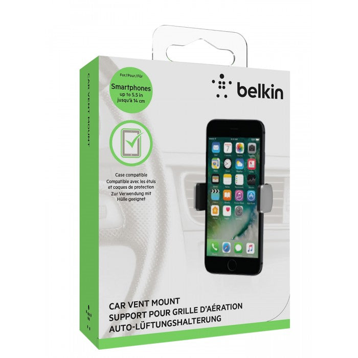 Belkin Vent Mount For Smartphones, Black