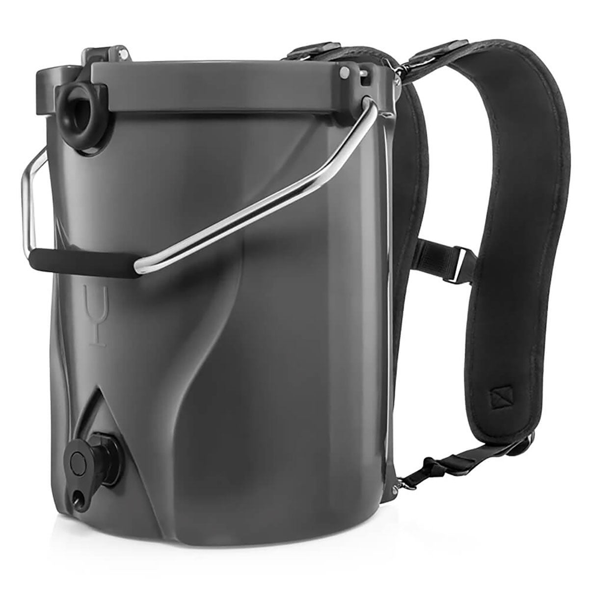 Brumate Backtap 3 Gallon Backpack Custom Coolers, Grey