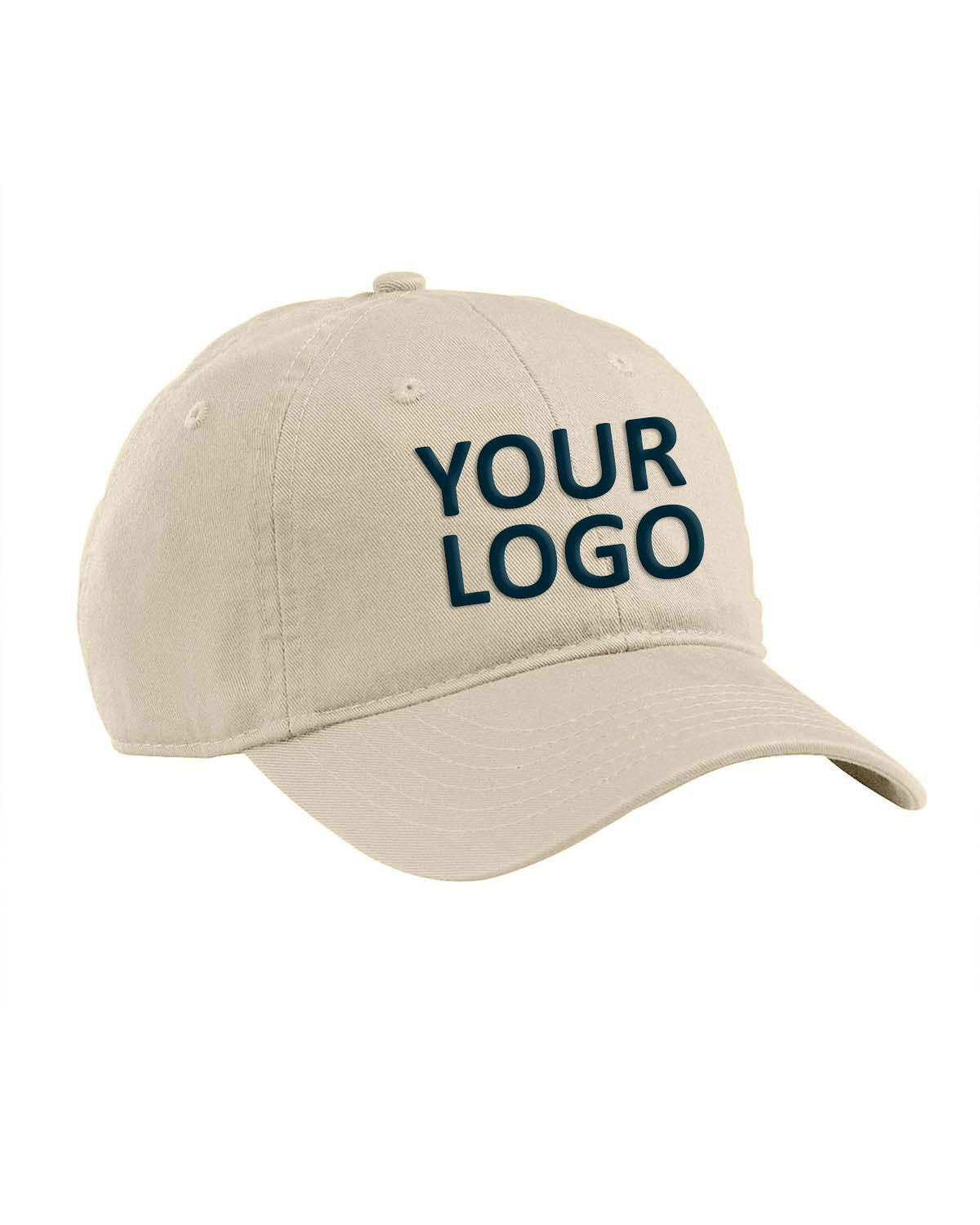 Econscious Organic Twill Custom Baseball Hats, Oyster