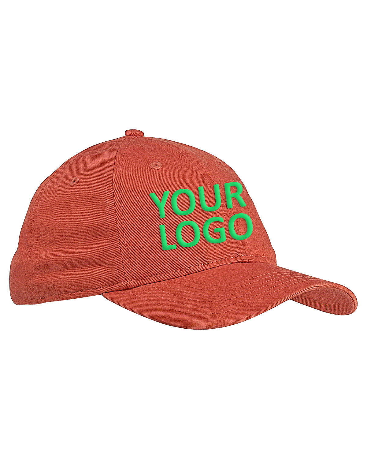 econscious_ec7000_orange poppy_company_logo_headwear