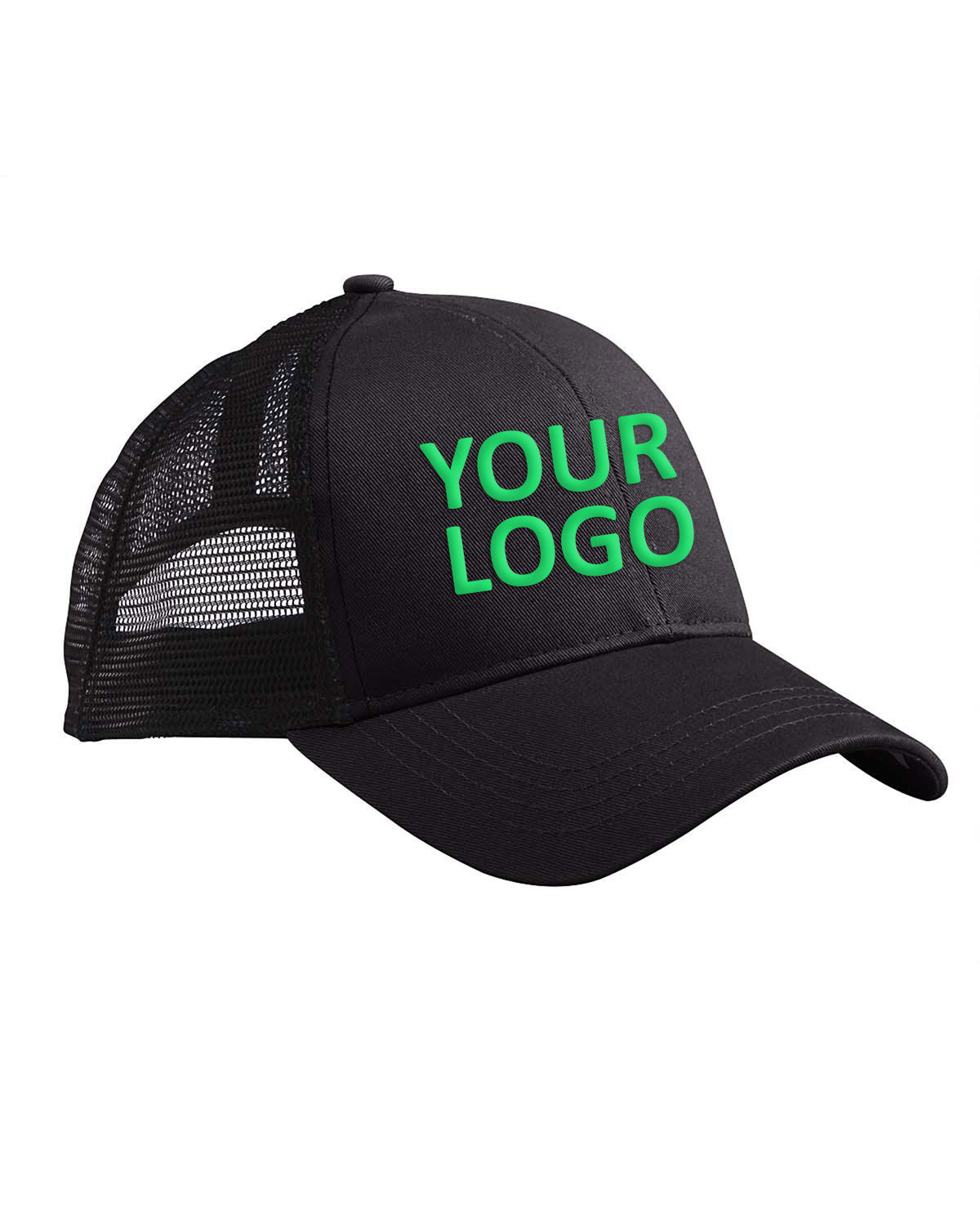 econscious_ec7070_black/ black_company_logo_headwear