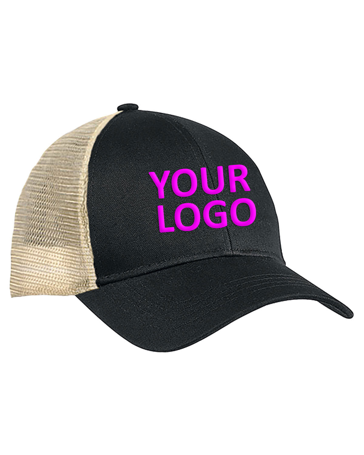 econscious_ec7070_black/ oyster_company_logo_headwear