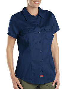 Dickies Ladies 2 Twill Shirt FS574 Dark Navy