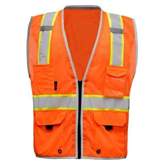 gss class 2 hyper lite safety vest 1704 orange