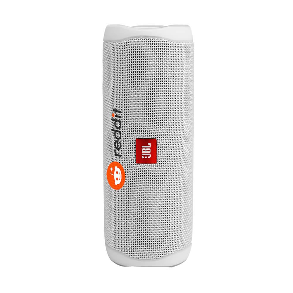 JBL Flip-5 Waterproof Custom Speaker, White