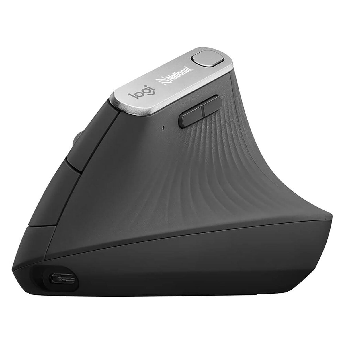 Logitech MX Vertical Ergonomic Wireless Mouse, Black