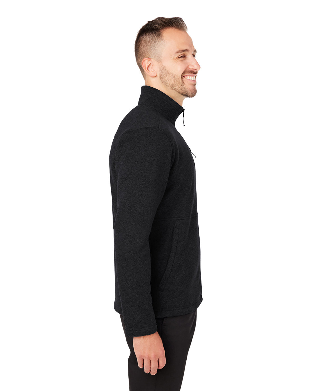 Marmot Men's Dropline Sweater Fleece Jackets, Black