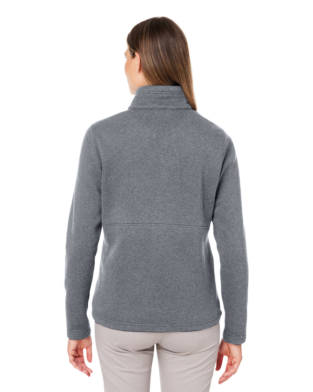 Marmot Ladies Dropline Sweater Fleece Half-Zips, Steel Onyx