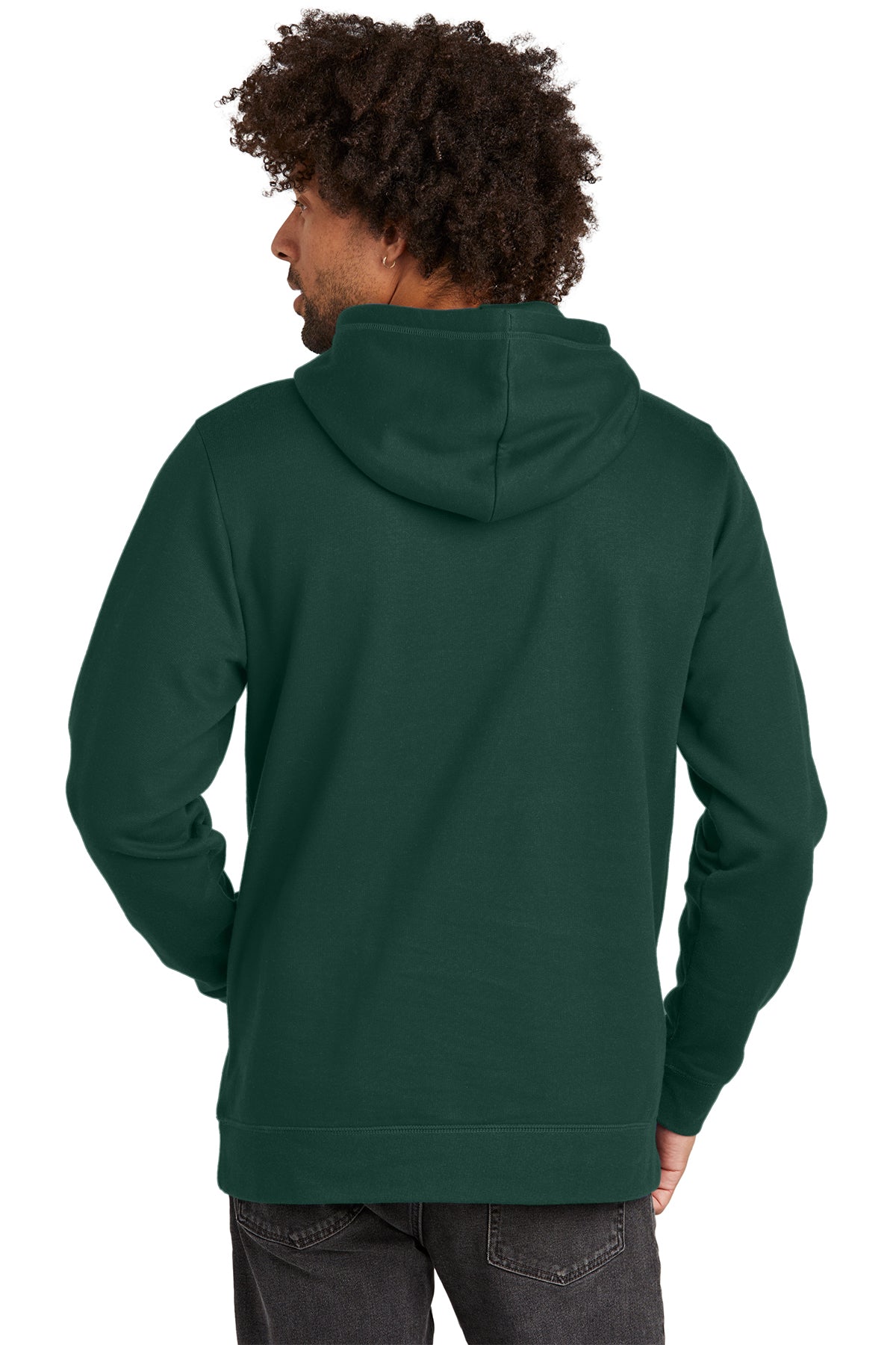 New Era Comeback Fleece Customized Hoodies, Dark Green