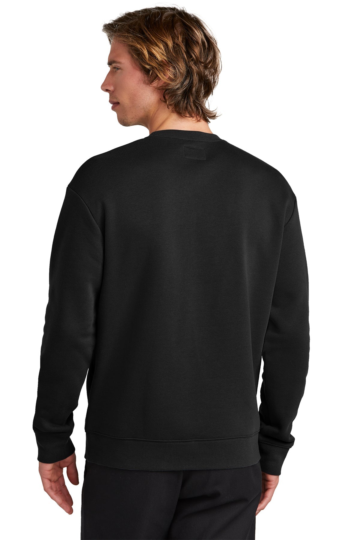 New Era Heritage Fleece Custom Pocket Sweatshirts, Black