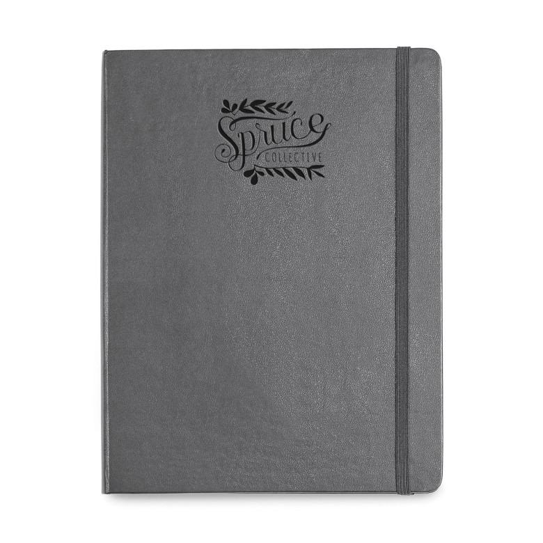 Moleskine Hard Cover Ruled X Large Notebook Slate Grey