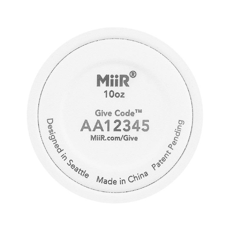 Custom MiiR Wine Tumbler Gift Set 100366104 White Powder