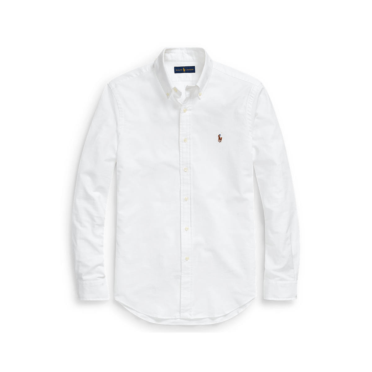 Ralph Lauren Stretch Oxford Sport Shirt - Slim Fit ZSC29A White