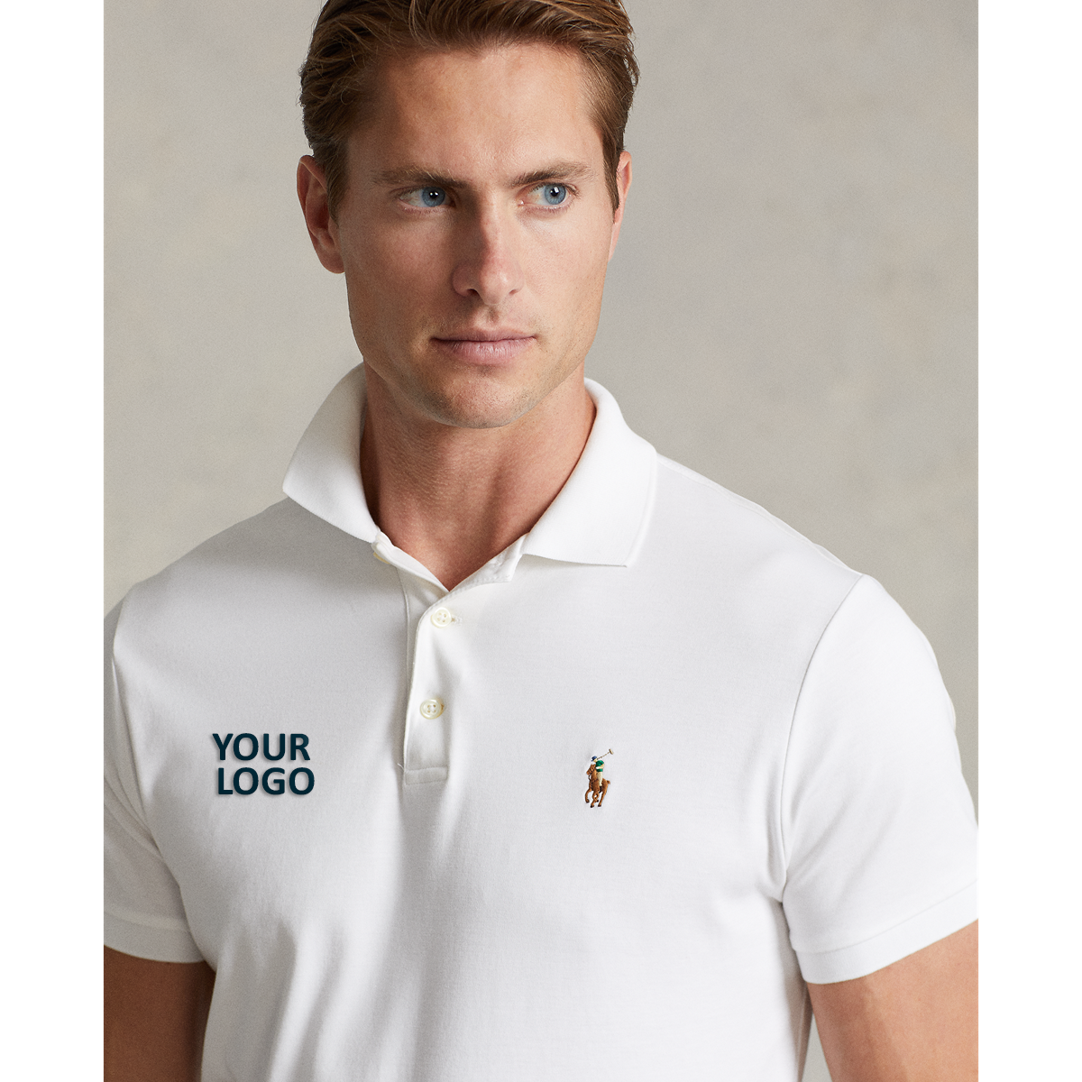 Ralph Lauren Soft Touch Polo - Classic Fit KSC53A White