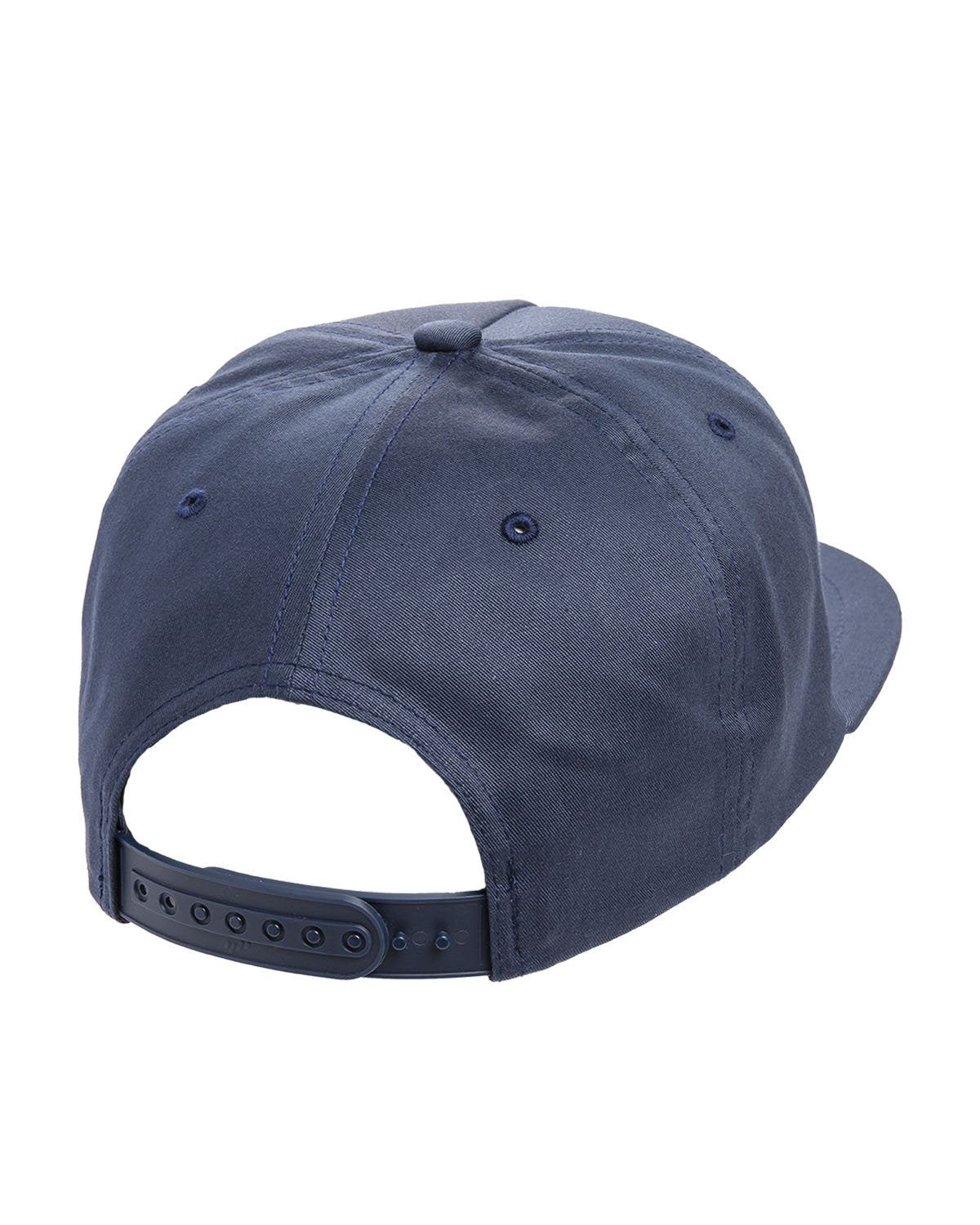 Yupoong Unstructured 5-Panel Customized Snapback Caps, Navy